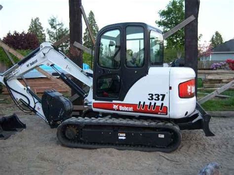 337 bobcat excavator specs|bobcat 337 specifications.